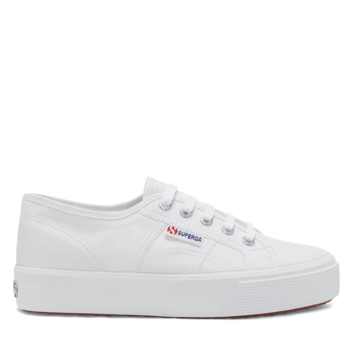 2730 Plataforma Media Blanca Superga