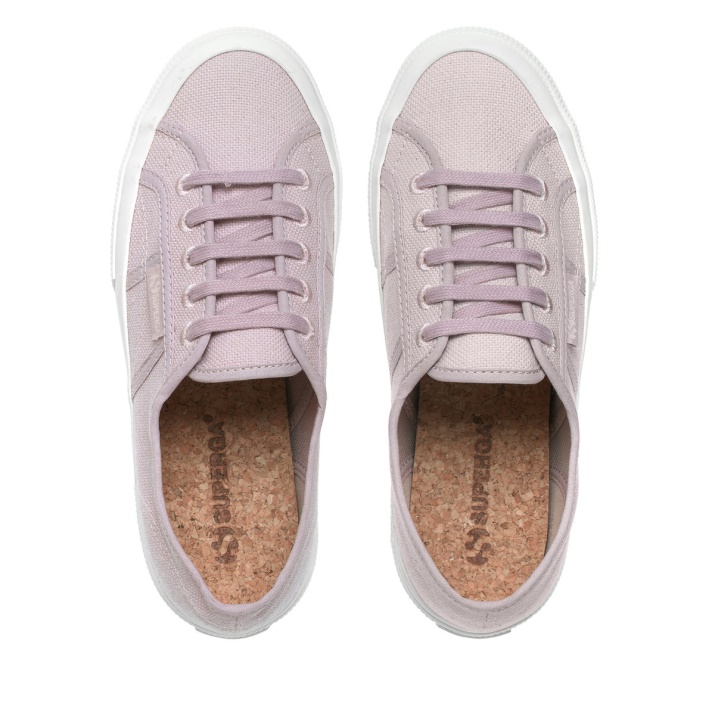 2750 Lona Organica Tinte Natural Rosa Hojas Magenta Superga