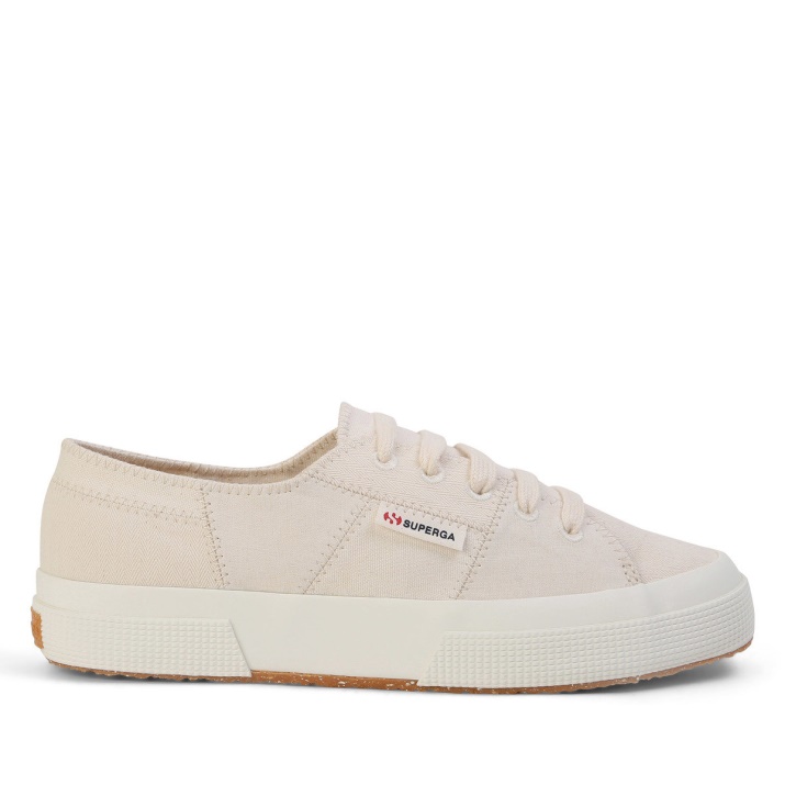 2750 Patchwork Orgánico Beige Crudo Superga