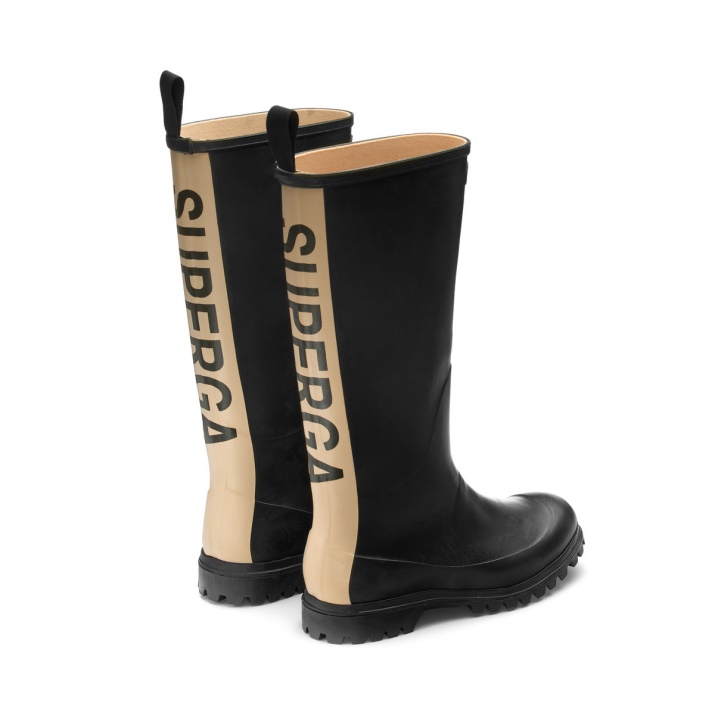 Botas De Goma Superga 799 Letras Negras