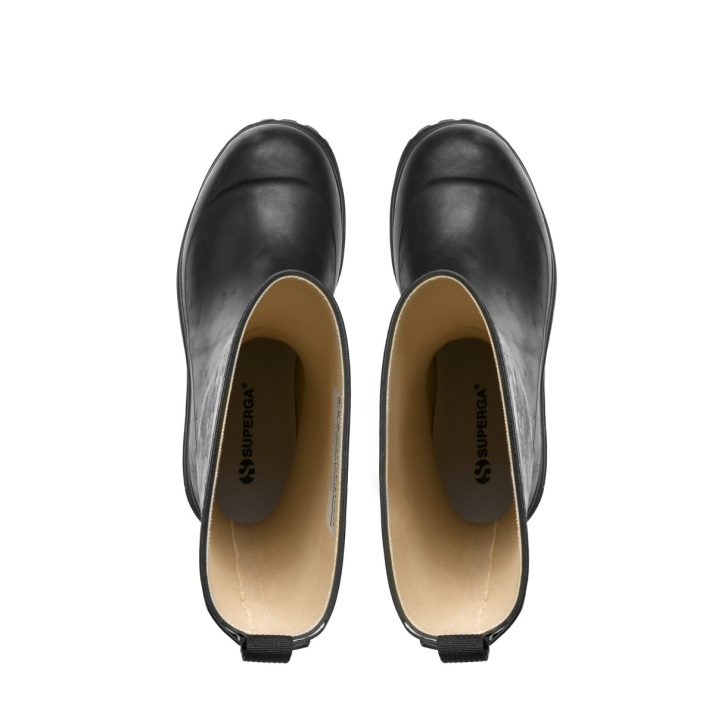 Botas De Goma Superga 799 Letras Negras