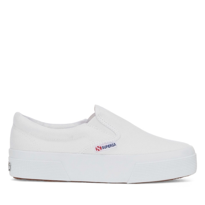 Deslizamiento De Plataforma Superga 2740 En Blanco