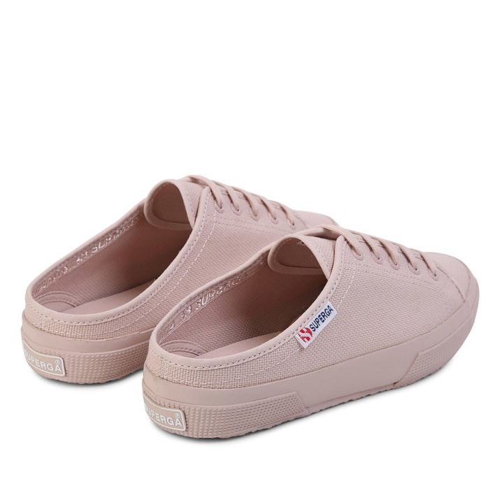 Mule Superga 2401 Nude Piel Rosa Nude