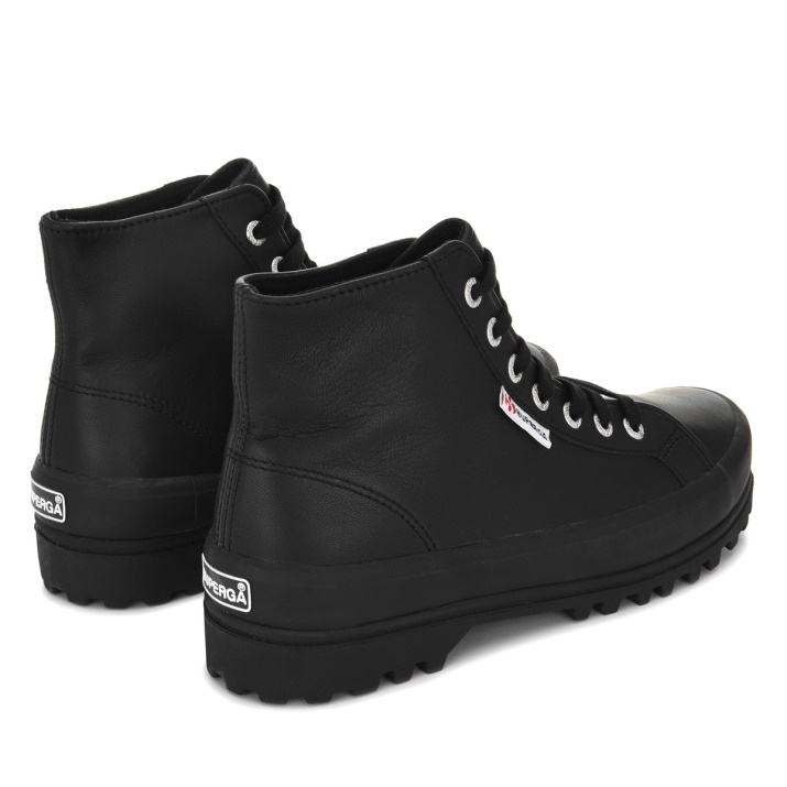 Superga 2341 Alpina Napa Negro Completo