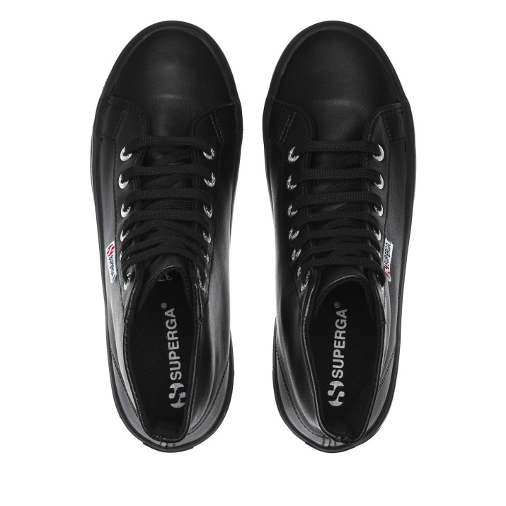 Superga 2341 Alpina Napa Negro Completo
