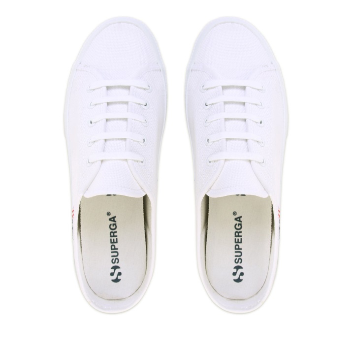 Superga 2401 Nude Mule Blanco Nude