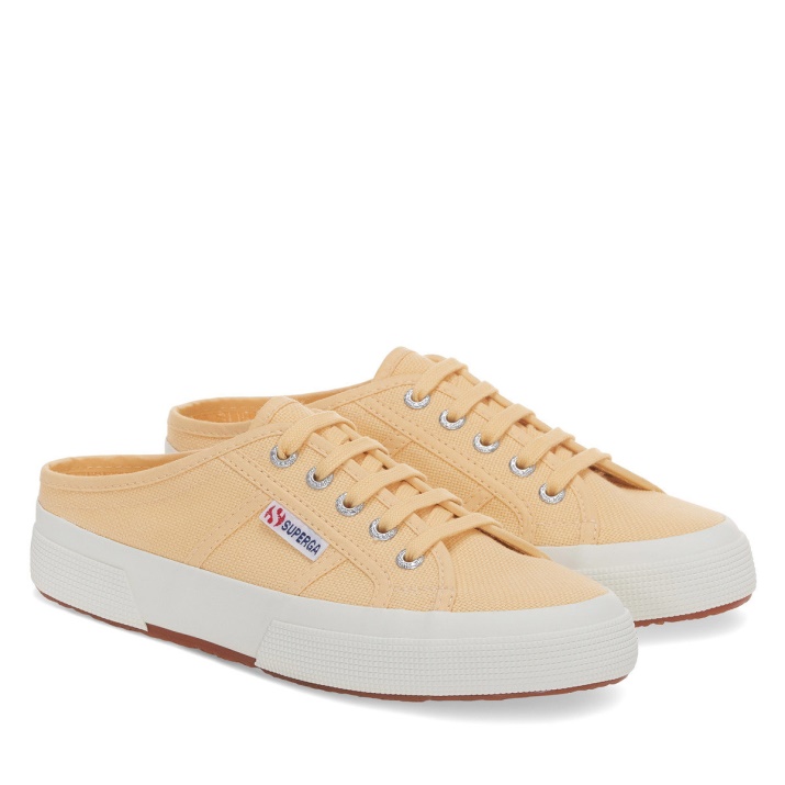 Superga 2402 Mule Amarillo Lt-f Avorio