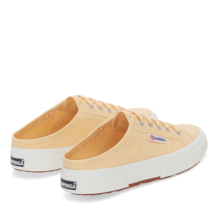 Superga 2402 Mule Amarillo Lt-f Avorio