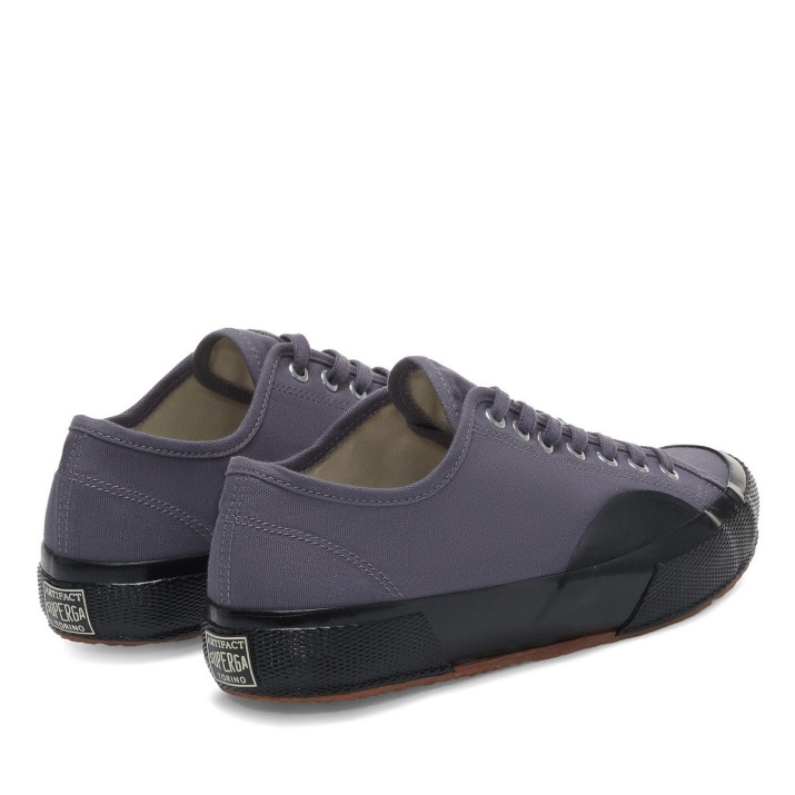 Superga 2431 Lona Vietnam Gris Tormenta-negro