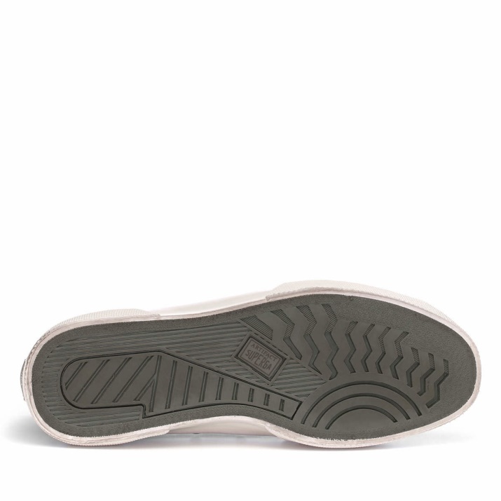 Superga 2432 W C1150 Orillo Pato Azul Marino-blanco Roto