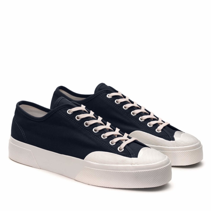 Superga 2432 W C1150 Orillo Pato Azul Marino-blanco Roto