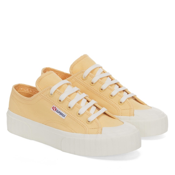Superga 2630 Cotu Amarillo Lt - F Avorio