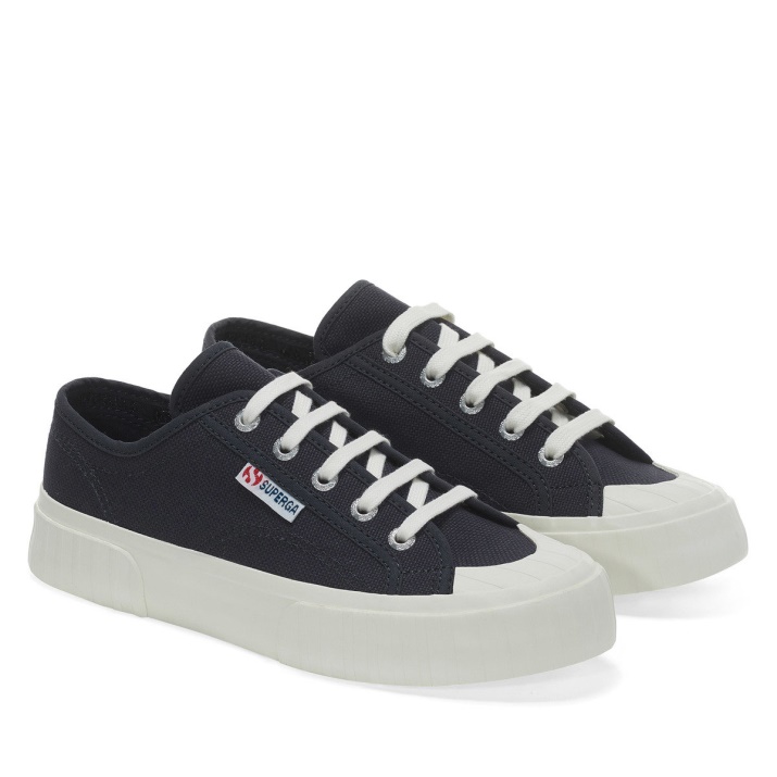 Superga 2630 Cotu Azul Gris