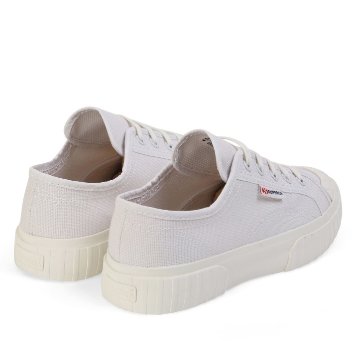 Superga 2630 Cotu Gris Lt-blanco Avorio