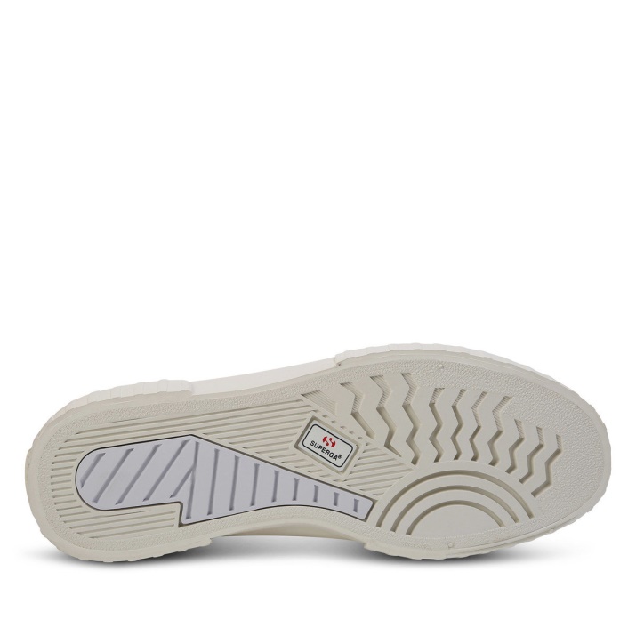 Superga 2630 Cotu Gris Lt-blanco Avorio