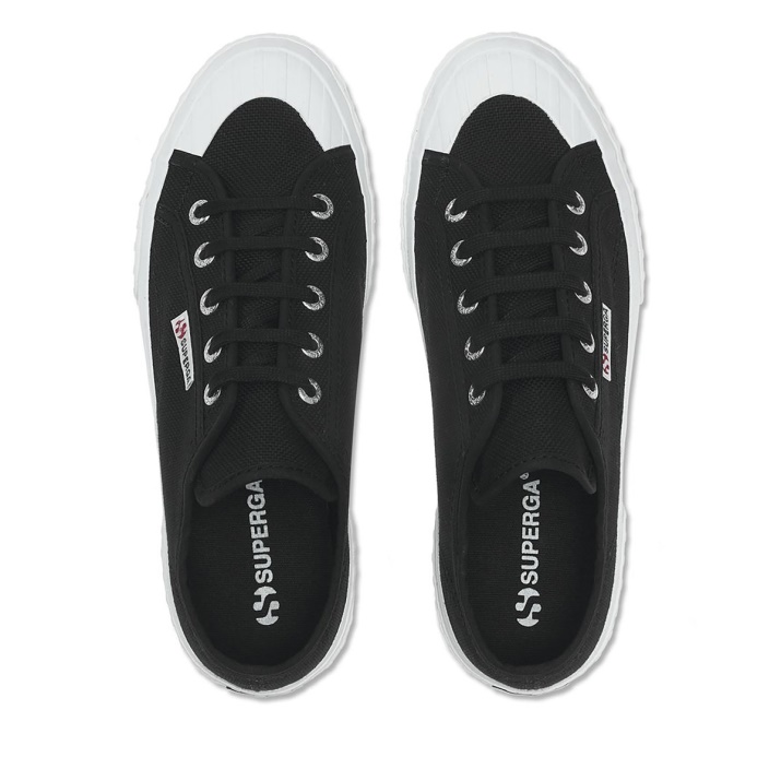 Superga 2630 Cotu Negro-blanco