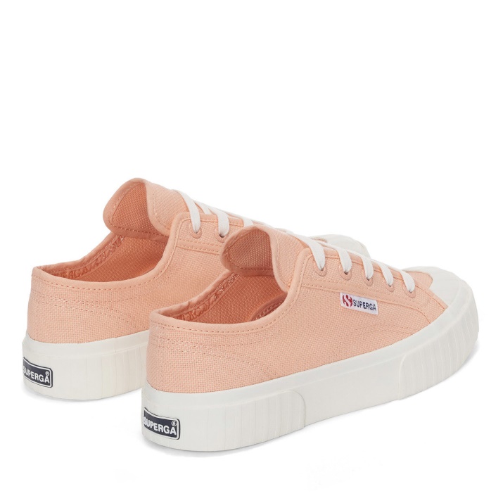 Superga 2630 Cotu Rosa Durazno-f Avorio