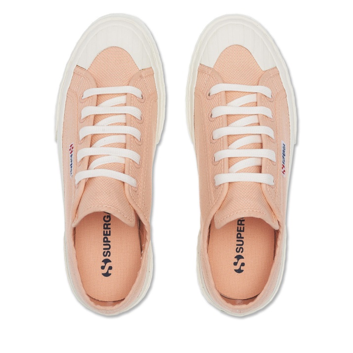 Superga 2630 Cotu Rosa Durazno-f Avorio