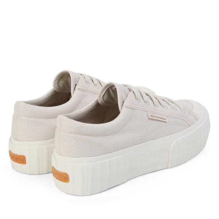 Superga 2631 Plataforma De Rayas Tinte Natural Orgánico Hojas Magenta Secas