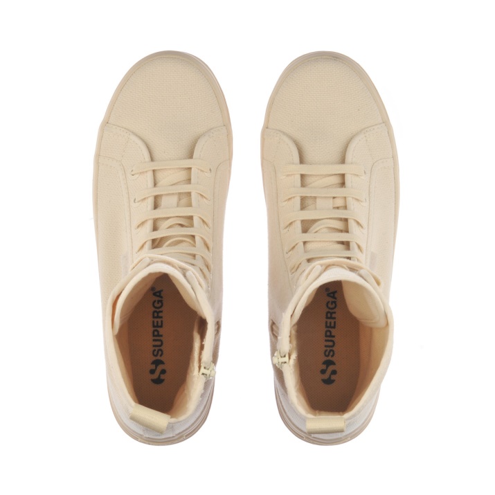 Superga 2641 Alpina Alta Beige Raw-f Avorio