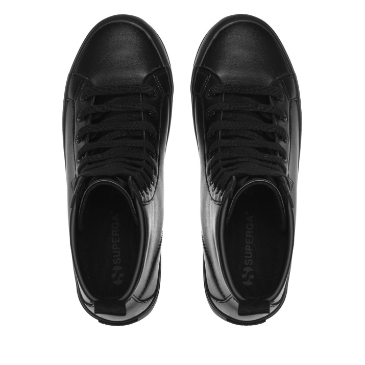 Superga 2643 Alpina Piel Sintética Negro Total