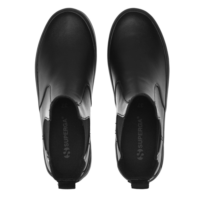 Superga 2678 Alpina Piel Sintética Negro Total