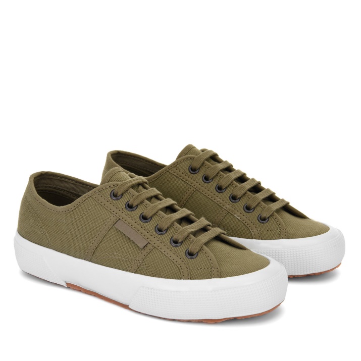 Superga 2706 Og Verde Tortora-blanco Avorio