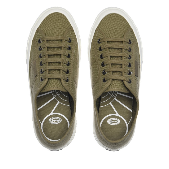 Superga 2706 Og Verde Tortora-blanco Avorio