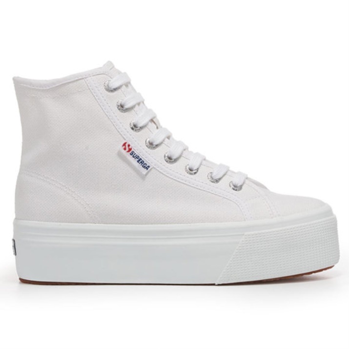 Superga 2708 Hi Top Blanco