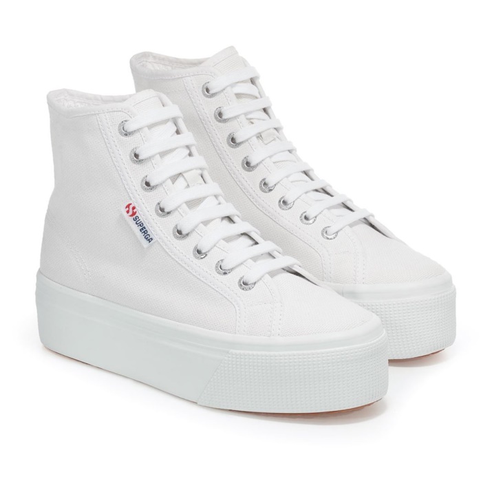 Superga 2708 Hi Top Blanco