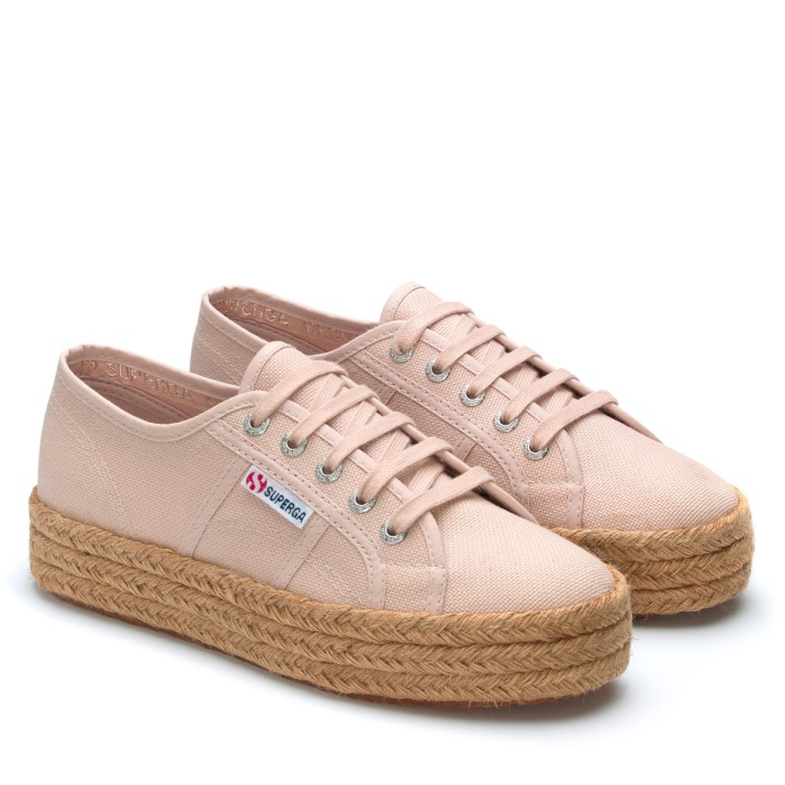 Superga 2730 Cotrope Piel Rosa