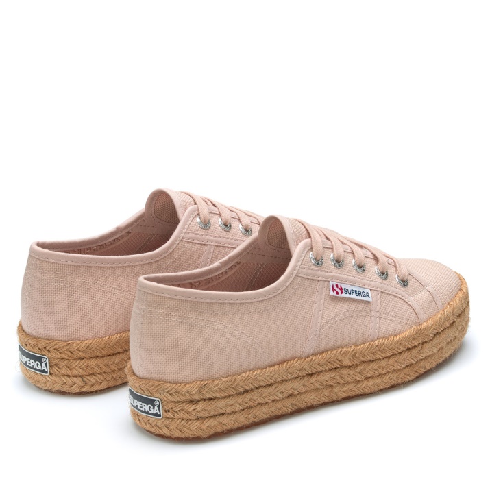 Superga 2730 Cotrope Piel Rosa