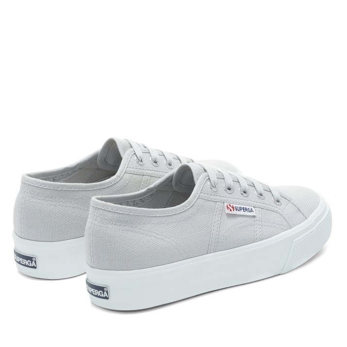 Superga 2730 Plataforma Media Ceniza Gris