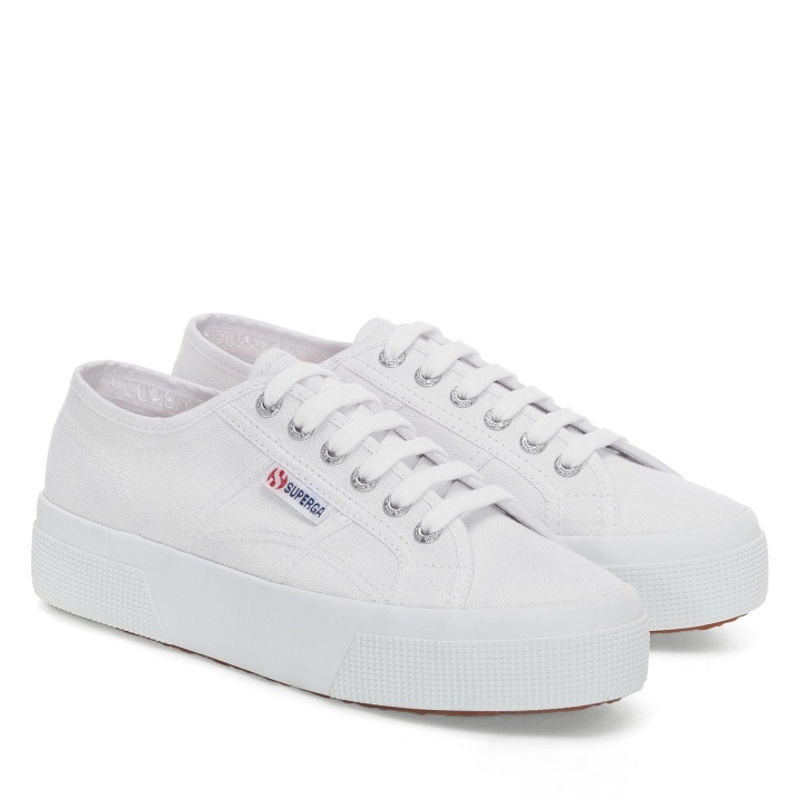 Superga 2740 Plataforma Blanca