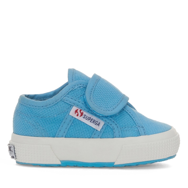 Superga 2750 Bstrap Baby Blue Lt Polvoriento - F Avorio