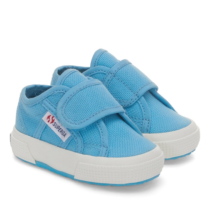 Superga 2750 Bstrap Baby Blue Lt Polvoriento - F Avorio