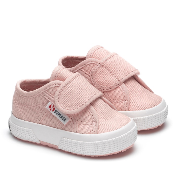 Superga 2750 Bstrap Baby Rosa Rubor-f Avorio