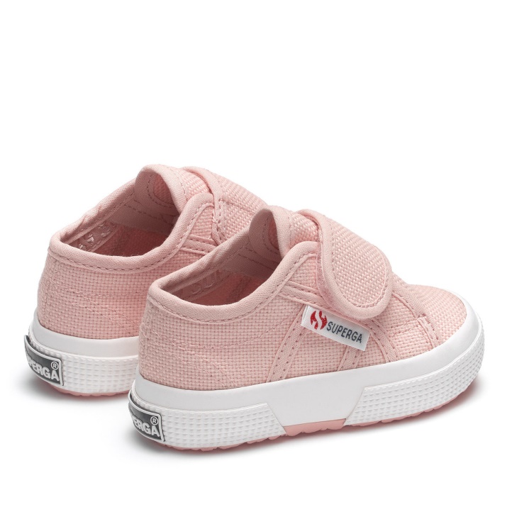 Superga 2750 Bstrap Baby Rosa Rubor-f Avorio