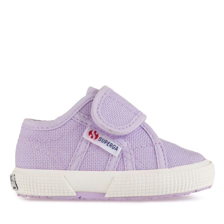 Superga 2750 Bstrap Baby Violeta Lilla-f Avorio