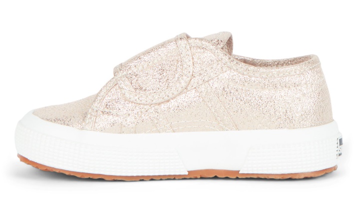 Superga 2750 Correa De Bebe Lame Rose Platinum