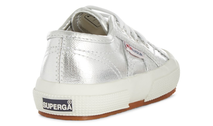 Superga 2750 Cotmetu Niños Plata