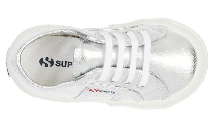 Superga 2750 Cotmetu Niños Plata