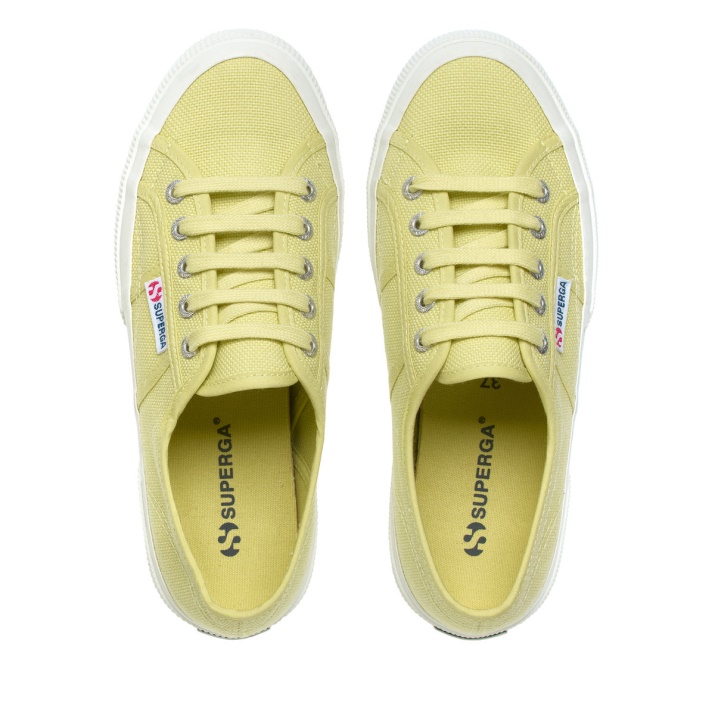Superga 2750 Cotu Classic Amarillo Polvoriento-f Avorio