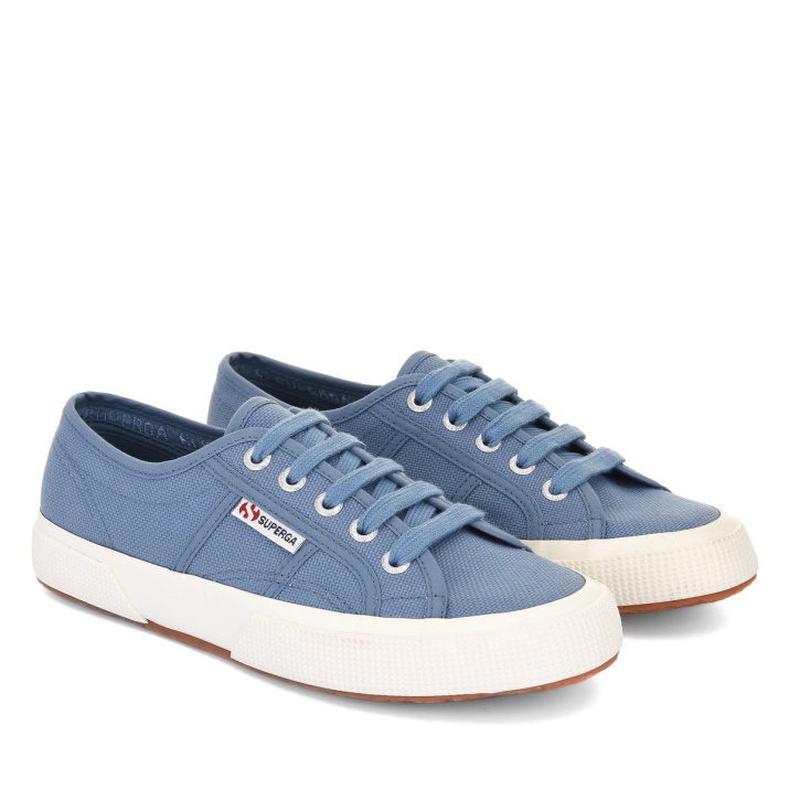 Superga 2750 Cotu Classic Blue Lt Cobalto-f Avorio