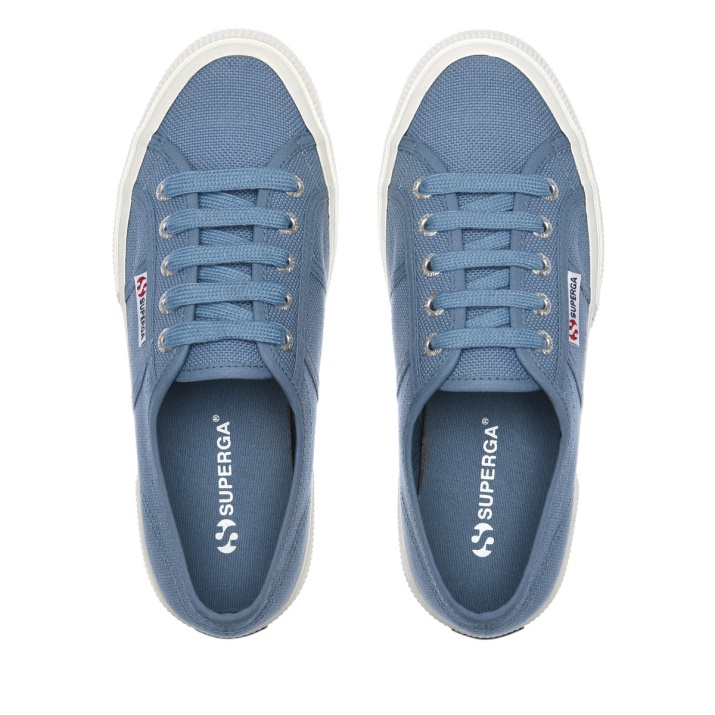 Superga 2750 Cotu Classic Blue Lt Cobalto-f Avorio