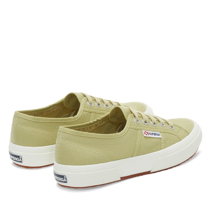 Superga 2750 Cotu Classic Green Olive-f Avorio