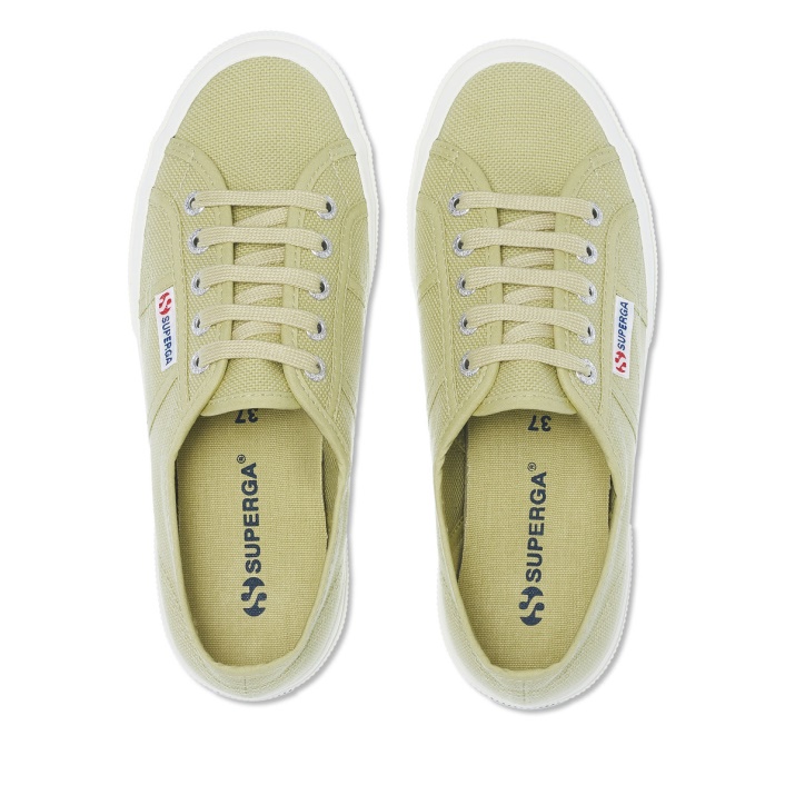 Superga 2750 Cotu Classic Green Olive-f Avorio