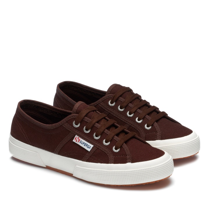 Superga 2750 Cotu Classic Marrón Ciruela F Avorio