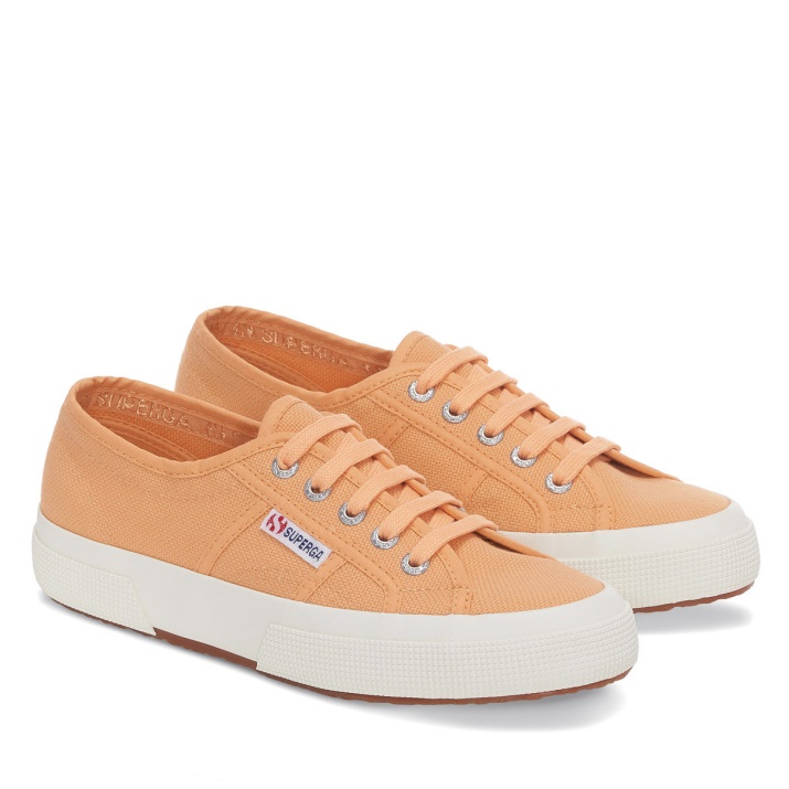 Superga 2750 Cotu Classic Naranja Albaricoque-f Avorio