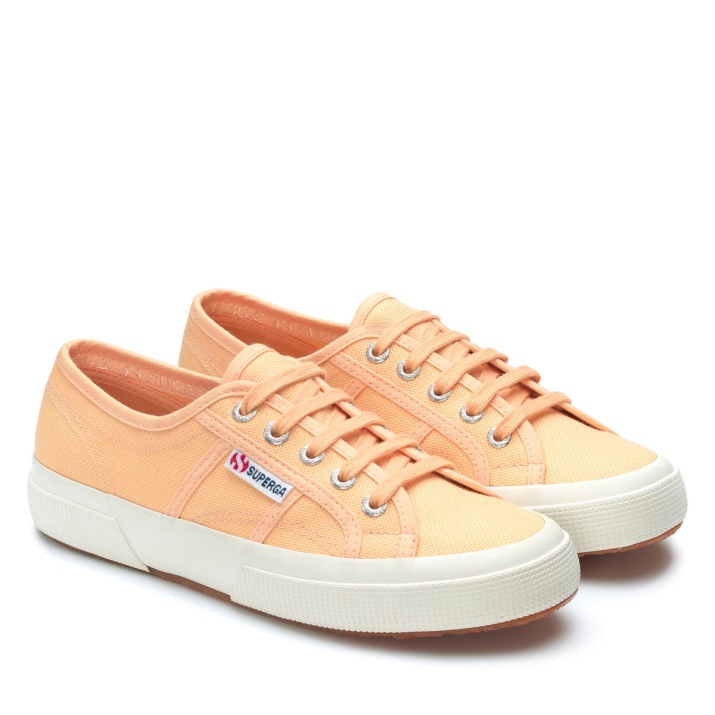 Superga 2750 Cotu Classic Naranja Albaricoque-f Avorio